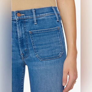 MOTHER Blue Ankle & Cropped Jeans